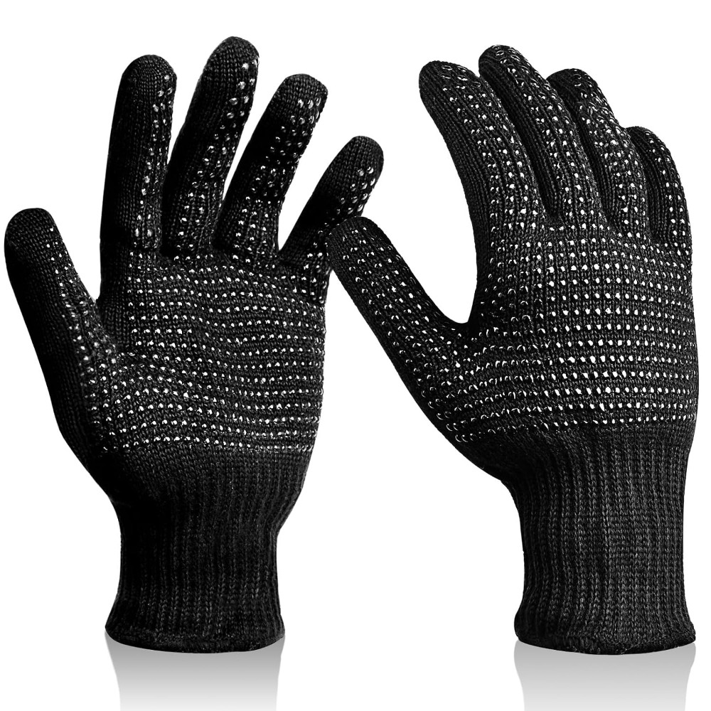 ถุงมือกันความร้อนพร้อมปุ่มซิลิ - Heat Resistant Glove บทวิจารณ์และราคา