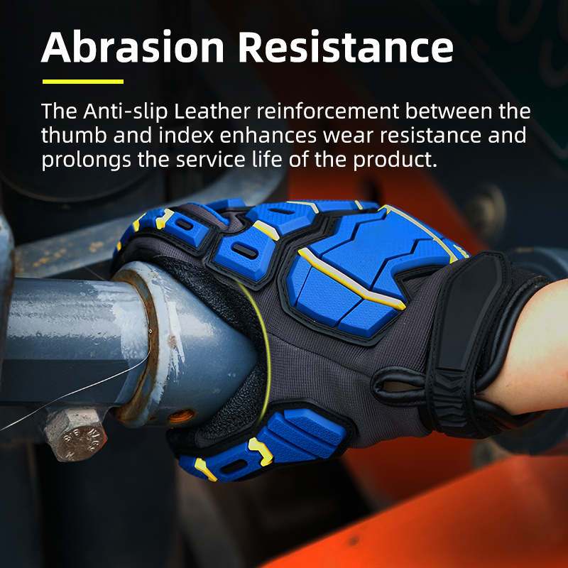ถุงมือทำงาน TPR ทนทานต่อแรงกระ - Work Glove Impact บทวิจารณ์และราคา