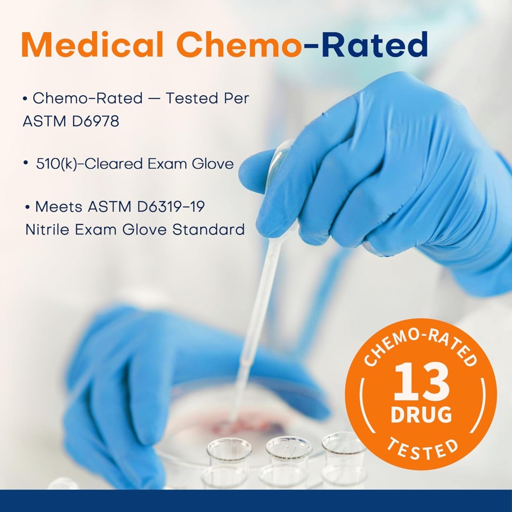ถุงมือตรวจโรคไนไตรล์ทางการแพทย - Exam Glove Nitrile บทวิจารณ์และราคา