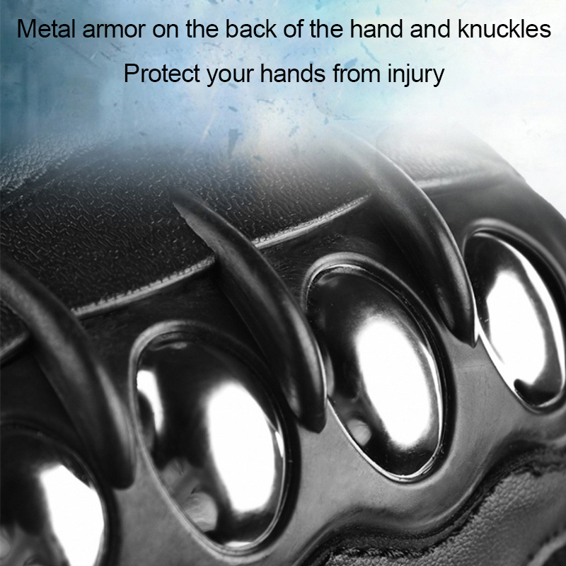 ถุงมือมอเตอร์ไซค์สำหรับผู้ชาย  - Motorcycle Glove Knuckle บทวิจารณ์และราคา