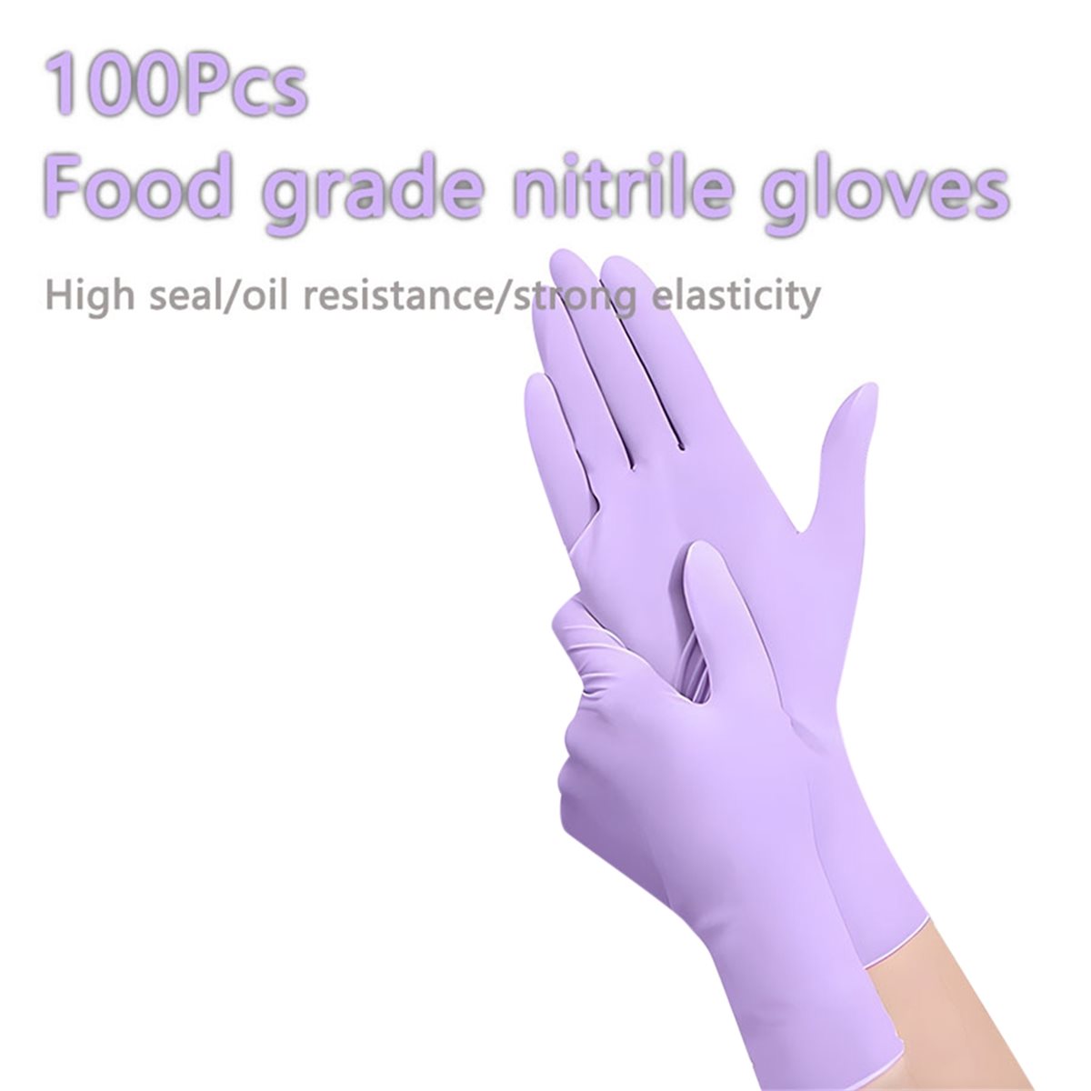 ถุงมือไนไตรล์แบบใช้แล้วทิ้ง 10 - Exam Glove Nitrile บทวิจารณ์และราคา
