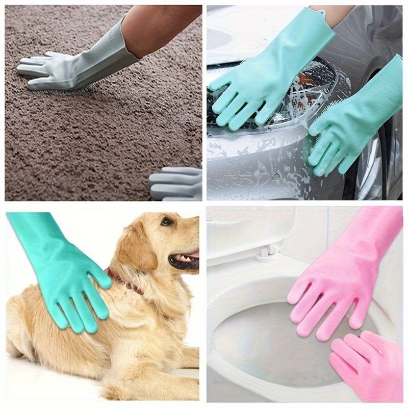 ถุงมือซิลิโคนอเนกประสงค์สำหรับ - Rubber Glove Cleaning บทวิจารณ์และราคา