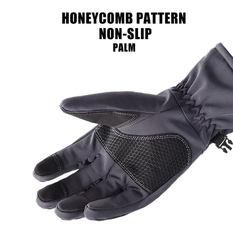 ถุงมือล่าสัตว์ลายพรางกันน้ำสำห - Ski Glove Waterproof บทวิจารณ์และราคา