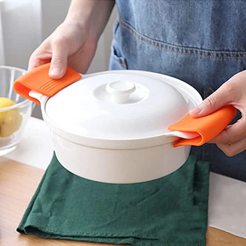 ถุงมือซิลิโคน2ชิ้นกันความร้อนไ - Oven Mitt Silicone บทวิจารณ์และราคา
