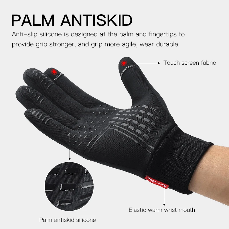 ถุงมืออุ่นสำหรับฤดูหนาว เล่นกี - Magic Touch Glove บทวิจารณ์และราคา