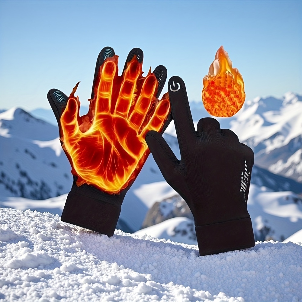ถุงมือกันหนาวแบบ unisex  บุฉนว - Winter Glove Insulated บทวิจารณ์และราคา