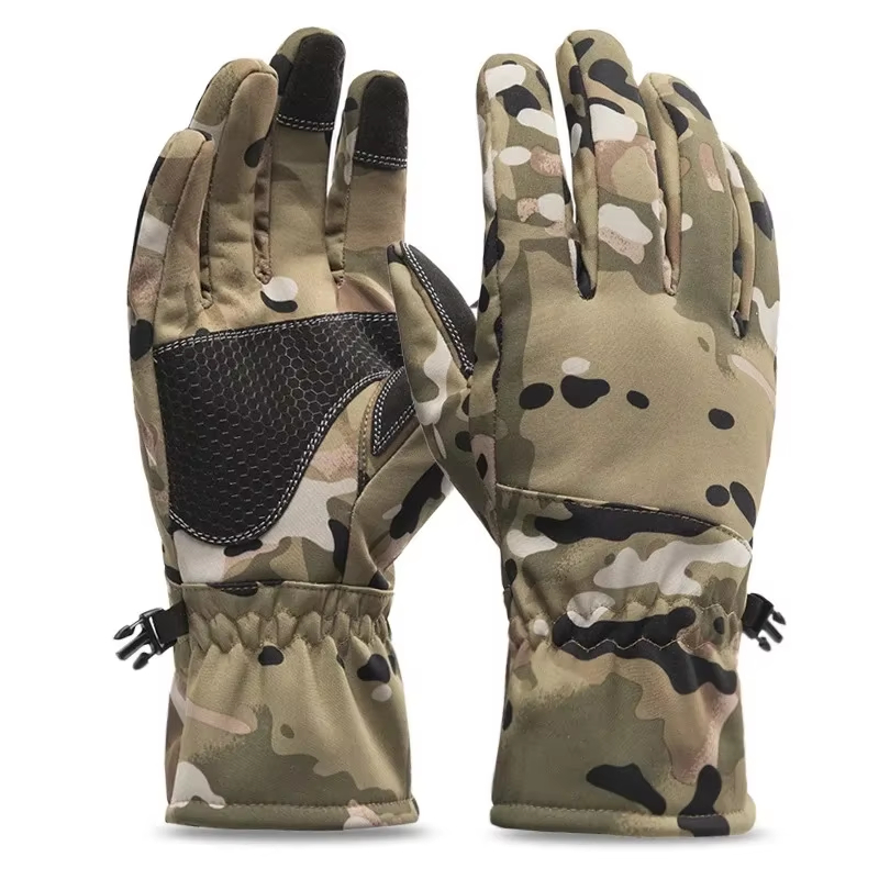 ถุงมือกันหนาวลายพรางสำหรับกิจก - Ski Glove Waterproof บทวิจารณ์และราคา