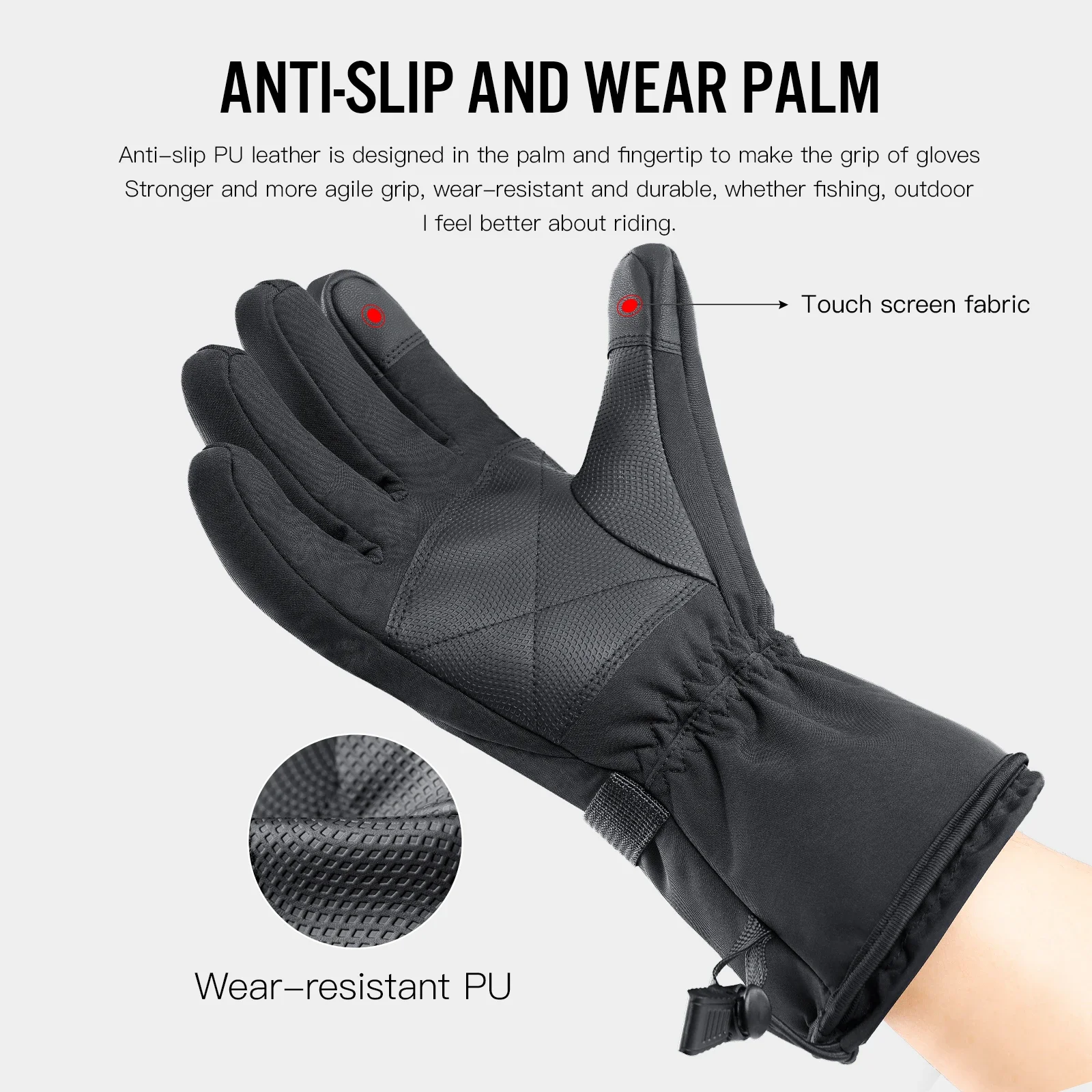 ถุงมืออุ่นไฟฟ้ารถจักรยานยนต์ฤด - Gardening Glove Waterproof บทวิจารณ์และราคา