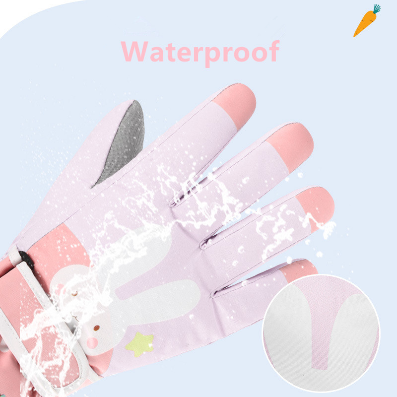 ถุงมือสกีหิมะสำหรับเด็กในฤดูหน - Winter Glove Insulated บทวิจารณ์และราคา