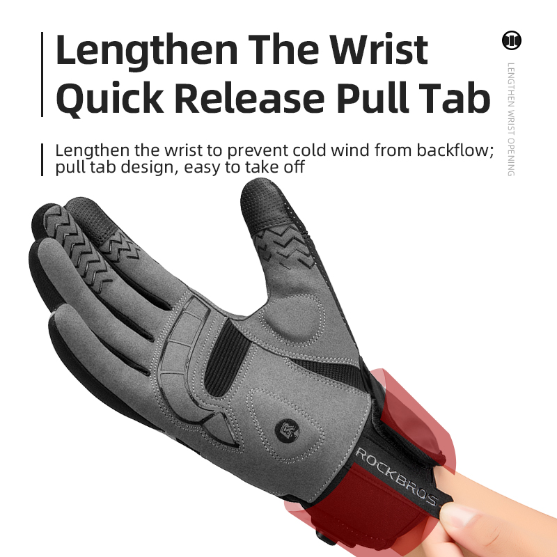 ROCKBROS ถุงมือฤดูหนาวอุ่นถุงม - Heat Resistant Glove บทวิจารณ์และราคา