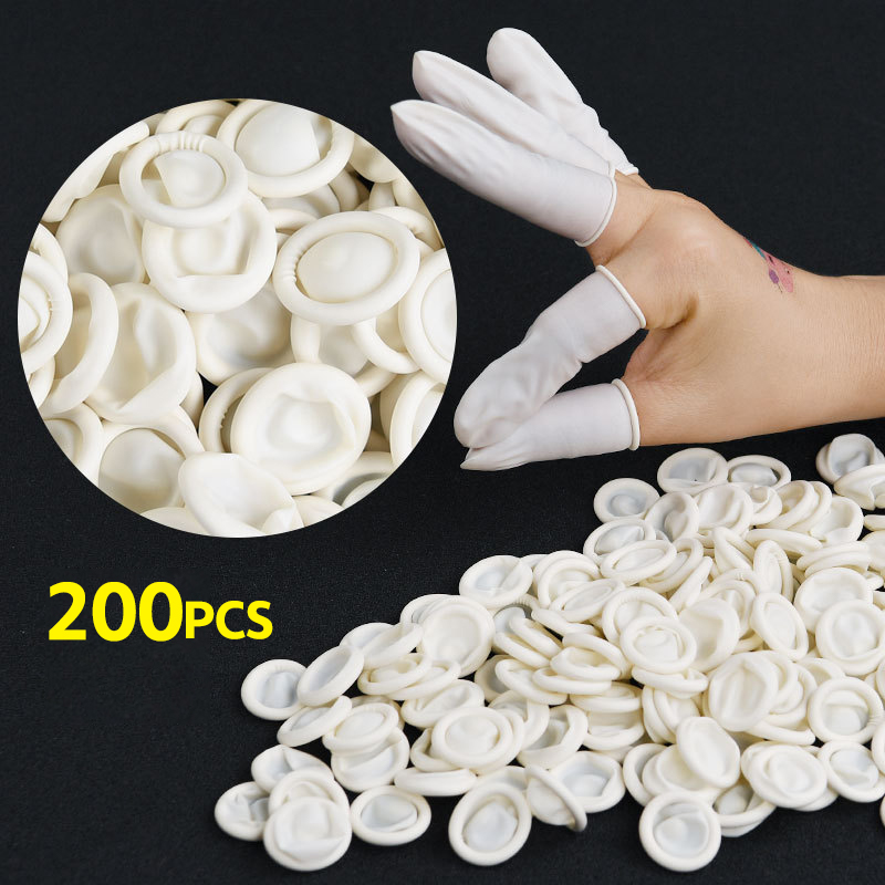 200 ชิ้น/ถุงทิ้งยาง Latex Fing - Latex Disposable Glove บทวิจารณ์และราคา