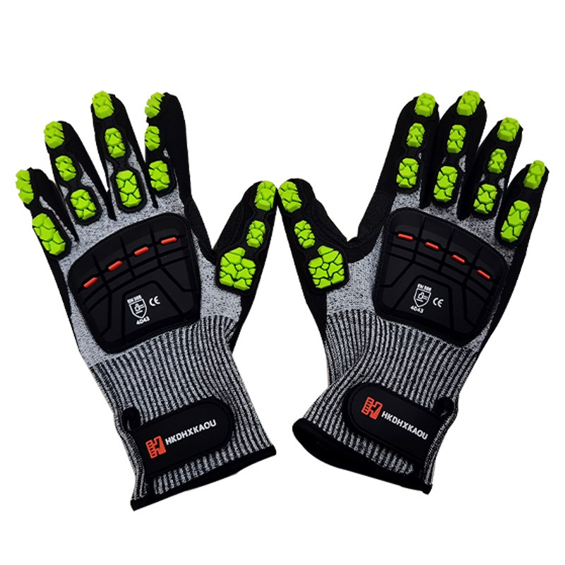 ใหม่ถุงมือป้องกันการกระแทกทางก - Work Glove Impact บทวิจารณ์และราคา