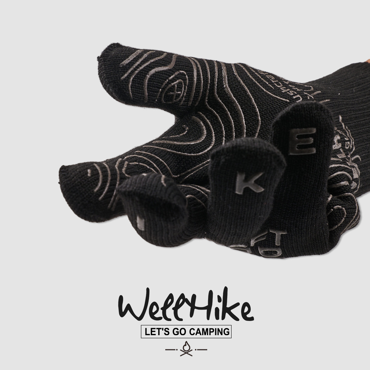 ถุงมือตั้งแคมป์ทนความร้อนและสา - Heat Resistant Glove บทวิจารณ์และราคา