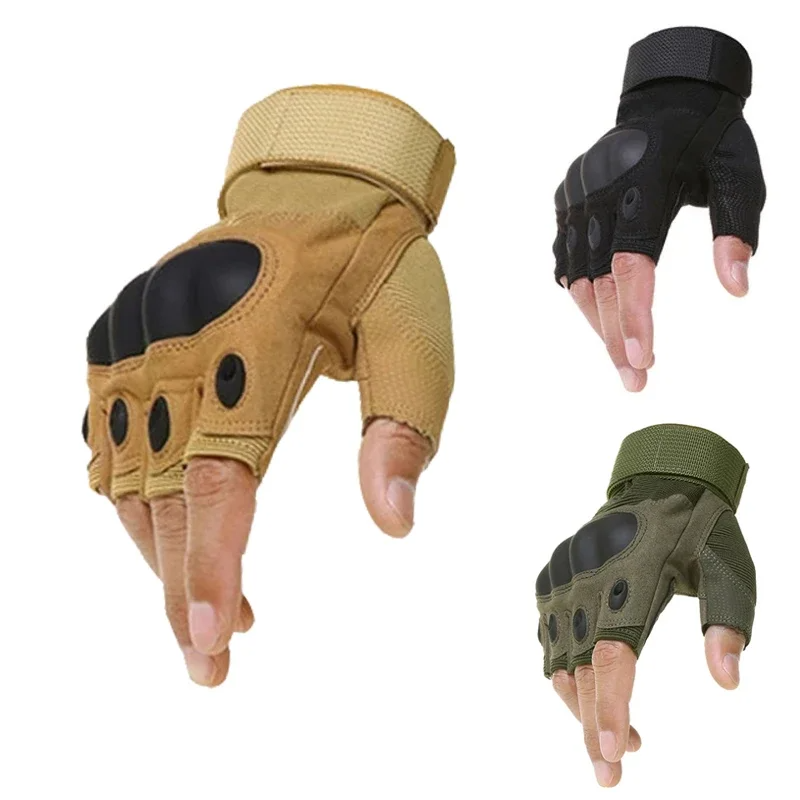 Half Fingerถุงมือผู้ชายกลางแจ้ - Cycling Glove Padded บทวิจารณ์และราคา