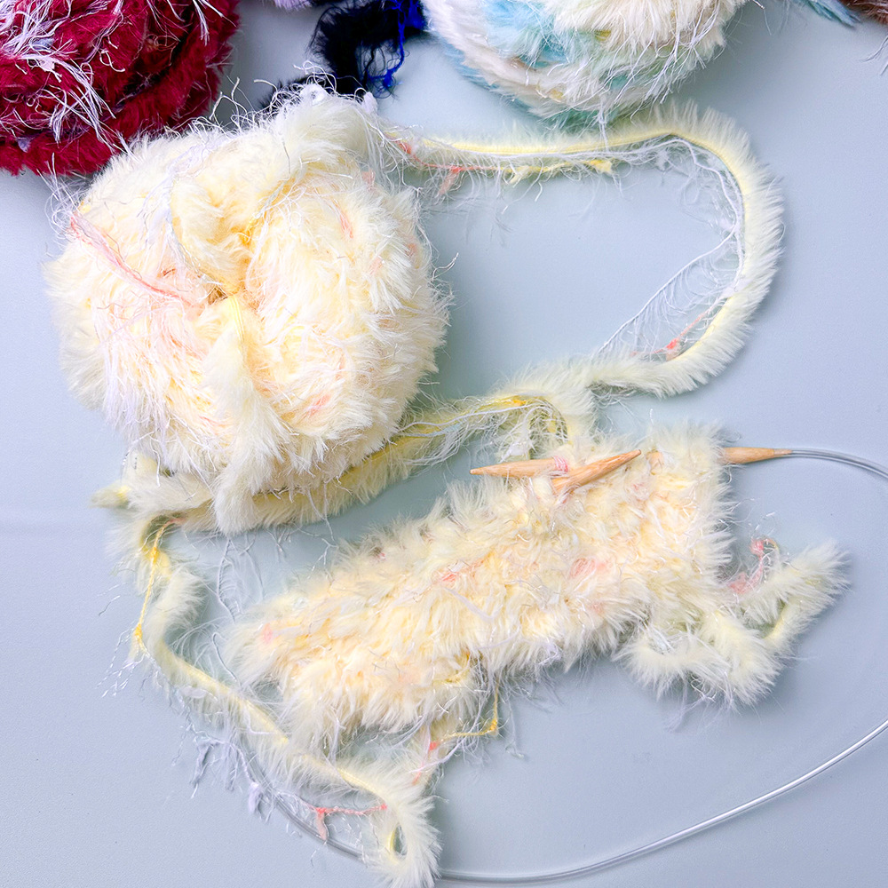 เส้นไหมผสมขนสัตว์ 100 กรัม ทำจ - Wool Glove Lined บทวิจารณ์และราคา