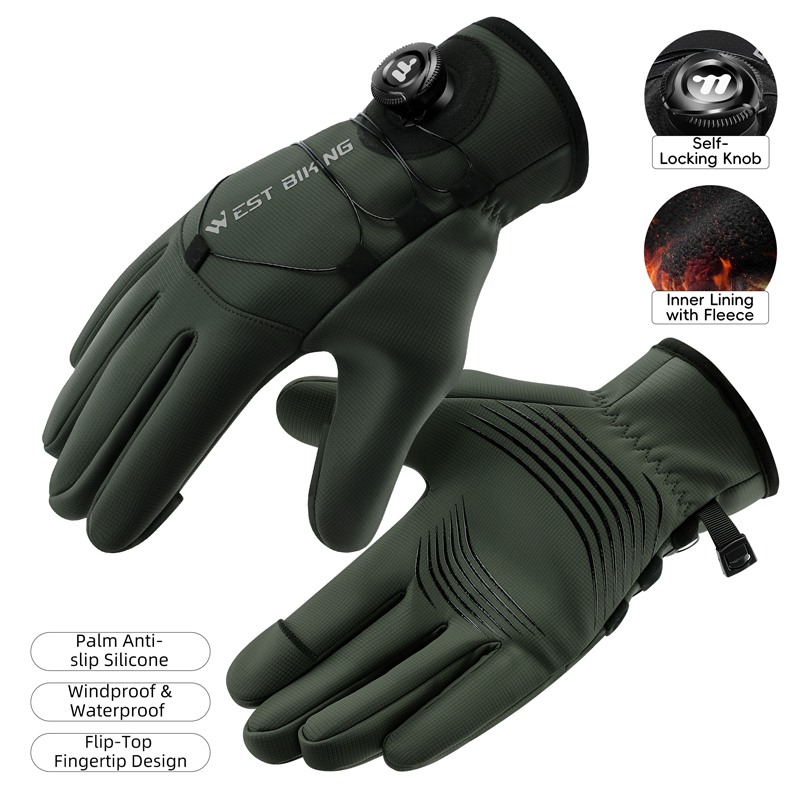 ถุงมือปั่นจักรยานฤดูหนาวแบบแม่ - Winter Glove Insulated บทวิจารณ์และราคา