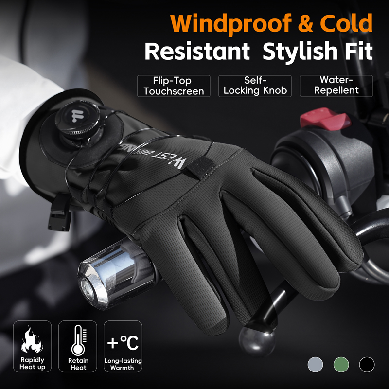 ถุงมือปั่นจักรยานฤดูหนาวแบบแม่ - Winter Glove Insulated บทวิจารณ์และราคา