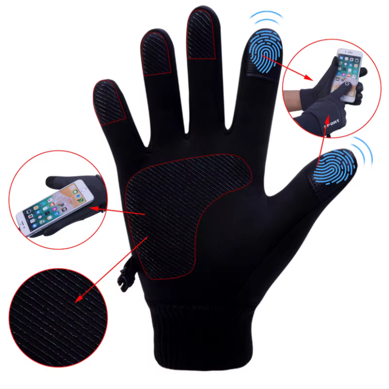 ถุงมือฤดูหนาวผู้ชายผู้หญิงหน้า - Leather Driving Glove บทวิจารณ์และราคา