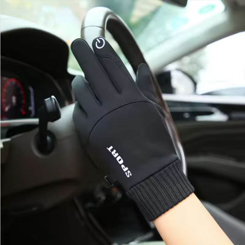 ถุงมือฤดูหนาวผู้ชายผู้หญิงหน้า - Leather Driving Glove บทวิจารณ์และราคา