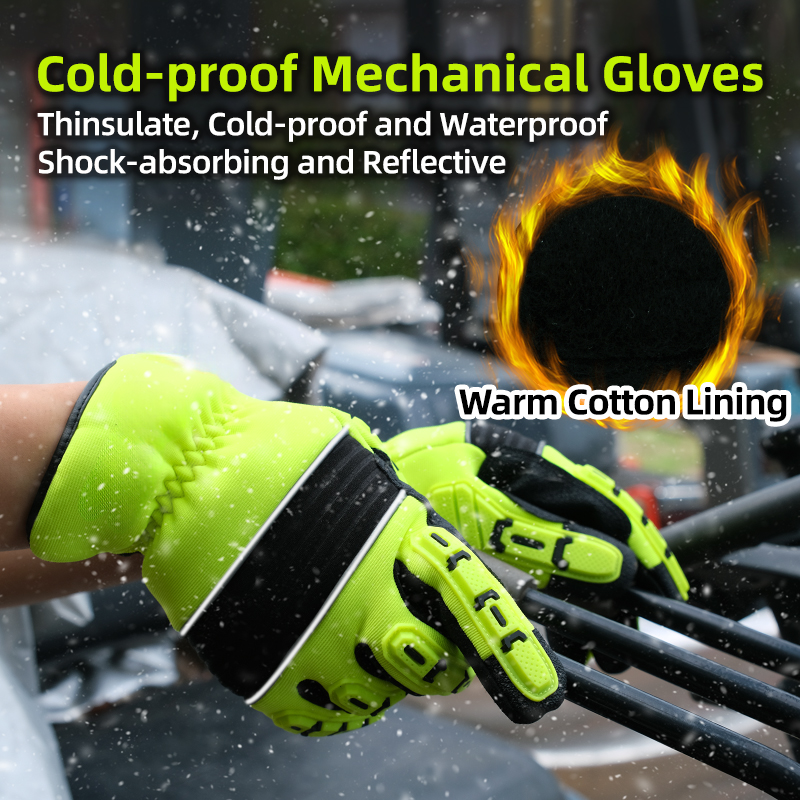 ถุงมือกันกระแทก TPR 5 มม. ทนทา - Work Glove Impact บทวิจารณ์และราคา