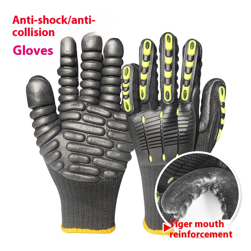 ถุงมือนิรภัยป้องกันการสั่นสะเท - Work Glove Impact บทวิจารณ์และราคา