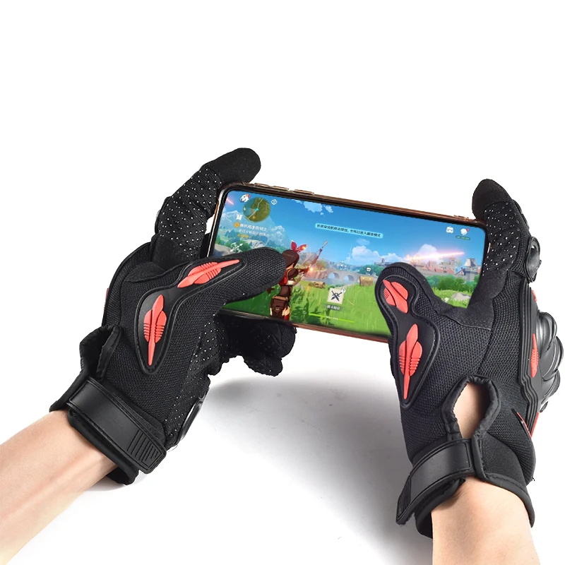 ถุงมือมอเตอร์ไซค์แบบหนาสำหรับผ - Motorcycle Glove Knuckle บทวิจารณ์และราคา