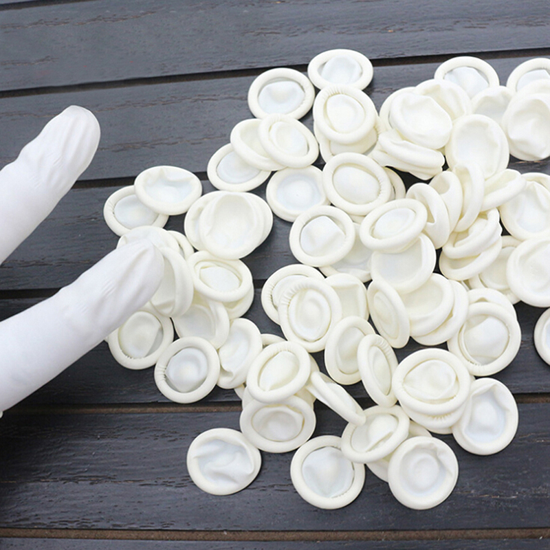 20/100 ชิ้น ถุงนิ้วยางลาเท็กซ์ - Latex Disposable Glove บทวิจารณ์และราคา