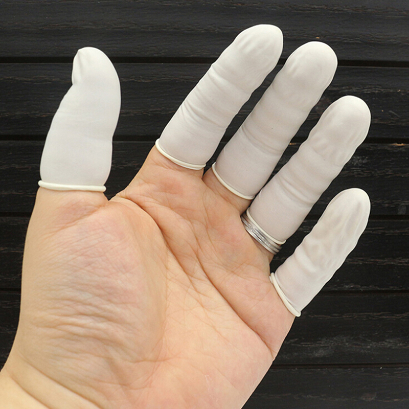 20/100 ชิ้น ถุงนิ้วยางลาเท็กซ์ - Latex Disposable Glove บทวิจารณ์และราคา