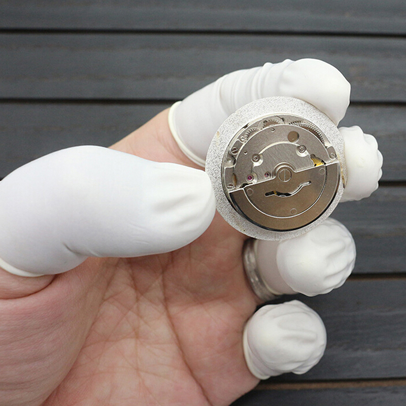20/100 ชิ้น ถุงนิ้วยางลาเท็กซ์ - Latex Disposable Glove บทวิจารณ์และราคา