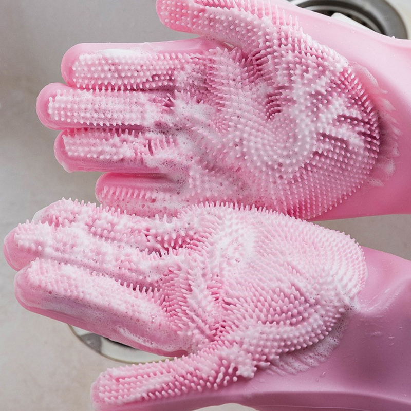 ล้างจานทําความสะอาดถุงมือ Magi - Dish Glove Rubber บทวิจารณ์และราคา