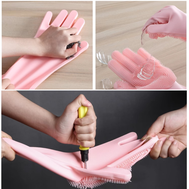 ล้างจานทําความสะอาดถุงมือ Magi - Dish Glove Rubber บทวิจารณ์และราคา