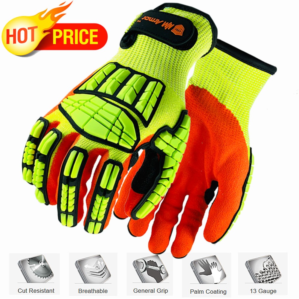 NMSafety Cut Resistant Level 5 - Work Glove Impact บทวิจารณ์และราคา