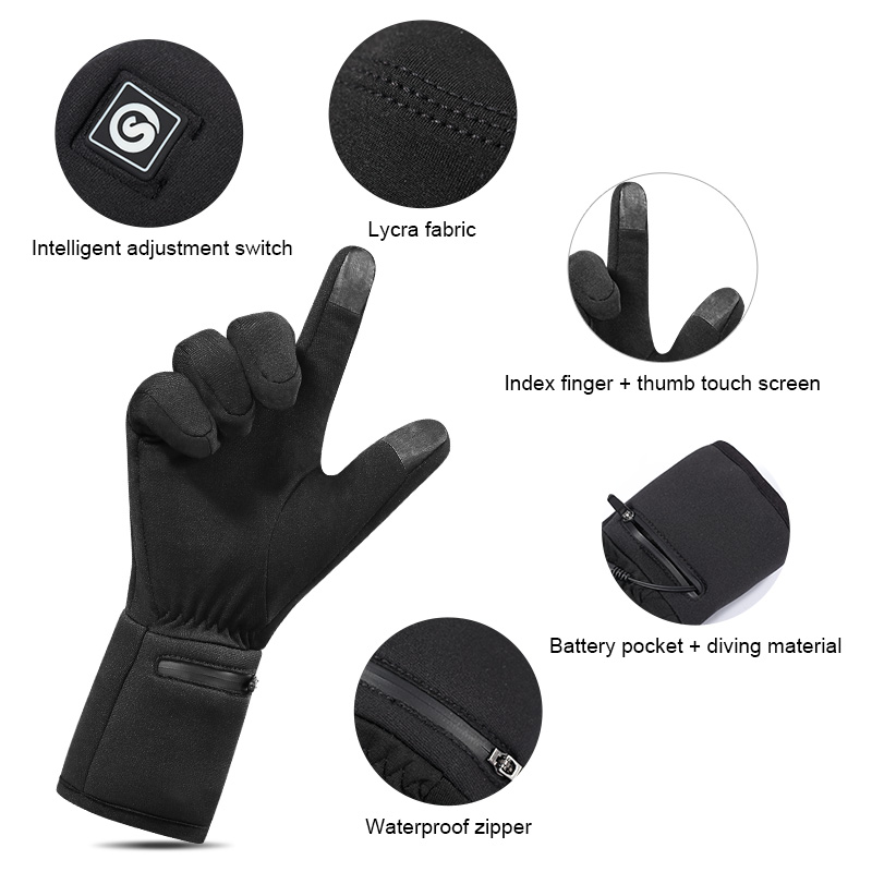 ชาร์จไฟฟ้า Liner ถุงมืออุ่นฤดู - Heat Resistant Glove บทวิจารณ์และราคา