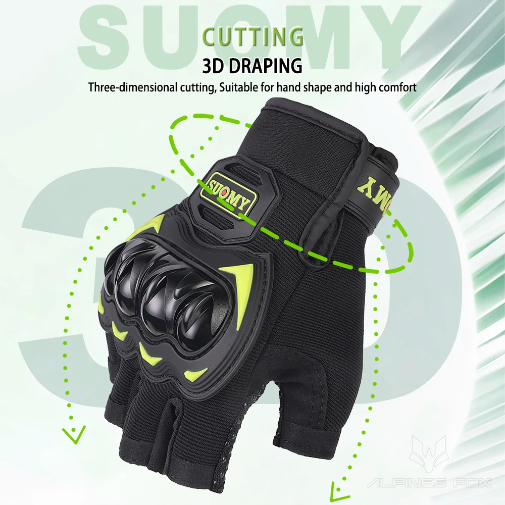 Suomy ถุงมือขี่มอเตอร์ไซค์, ถุ - Cycling Glove Padded บทวิจารณ์และราคา