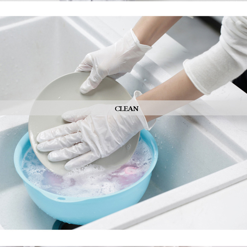 ถุงมือไนไตรล์สีขาวแบบใช้แล้วทิ - Exam Glove Nitrile บทวิจารณ์และราคา